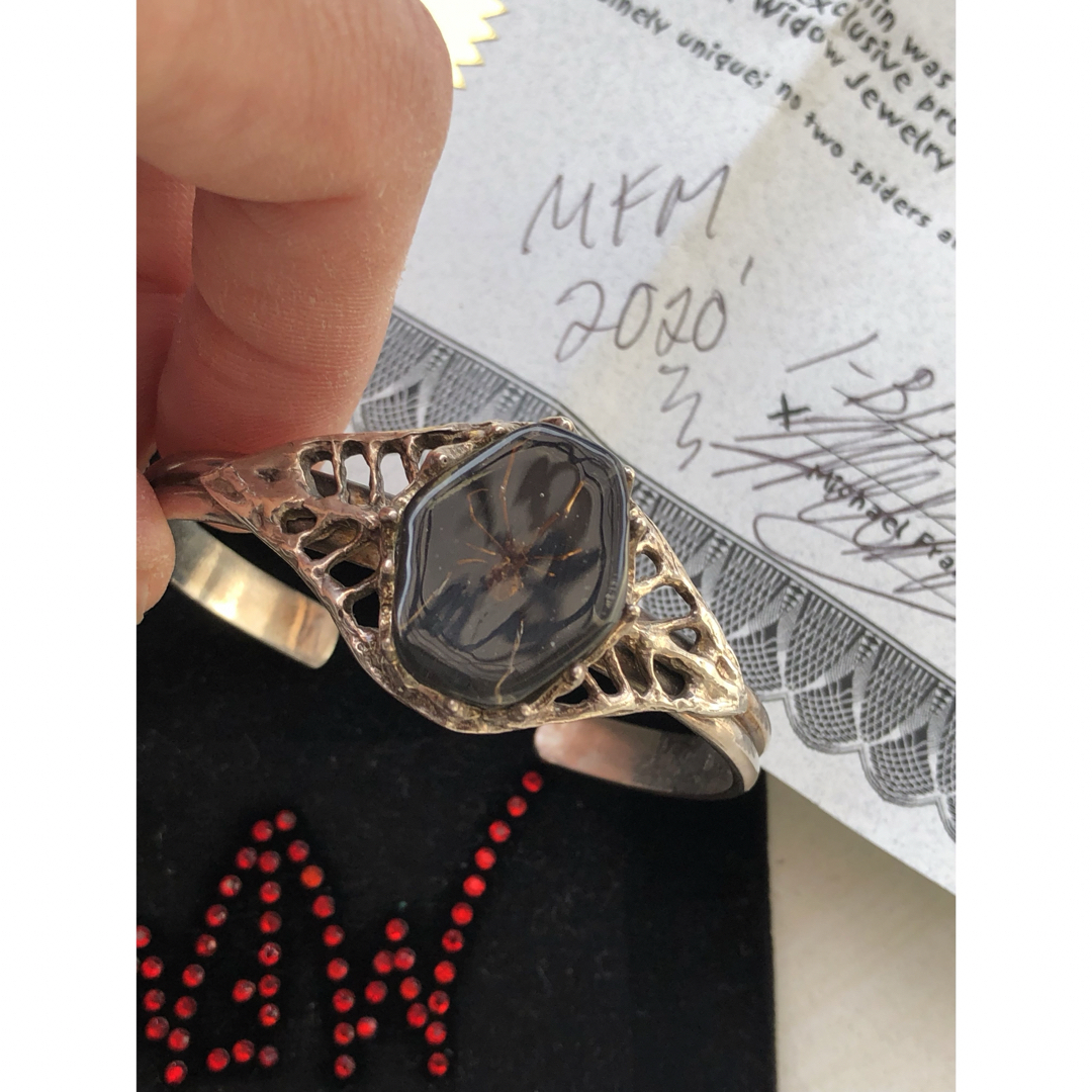 mfmエムエフエム バングルhide MFM oldhex毒蜘蛛スパイダーブレスの