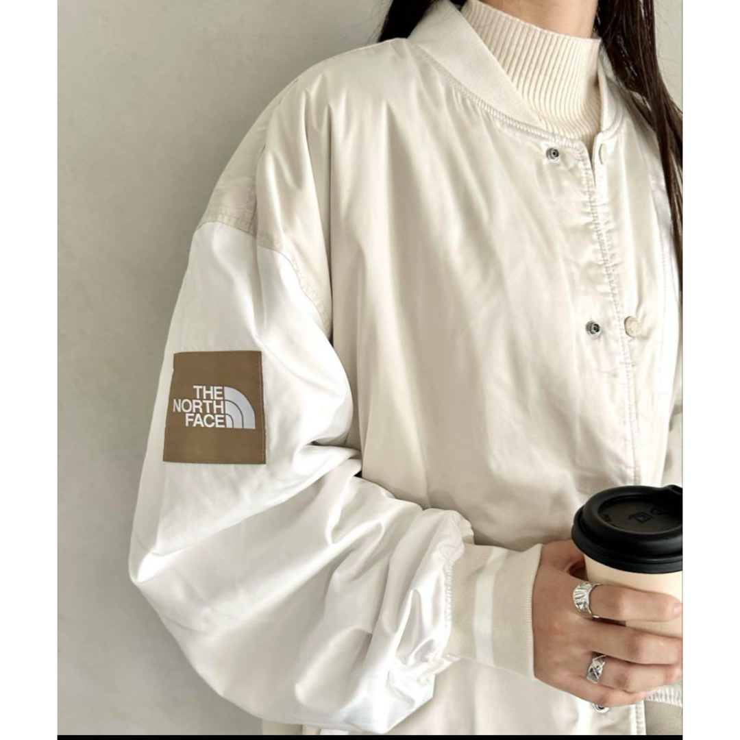 ノースフェイス ロゴ刺繍 ワッペン スタジャン プレイヤーヴァーシティ