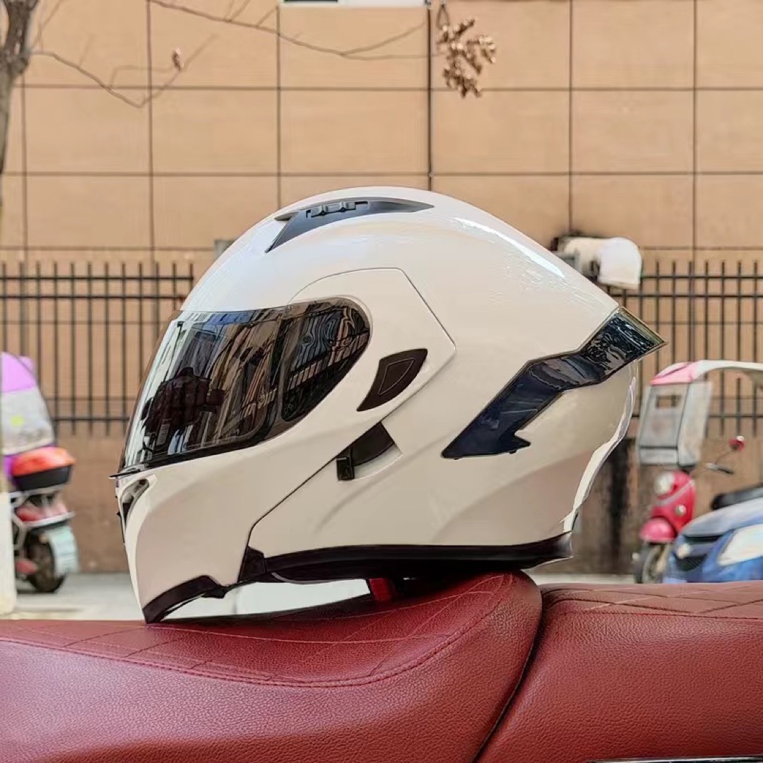 ORZ新品システムダブルレンズ フルフェイスヘルメットDOT認証 シールド