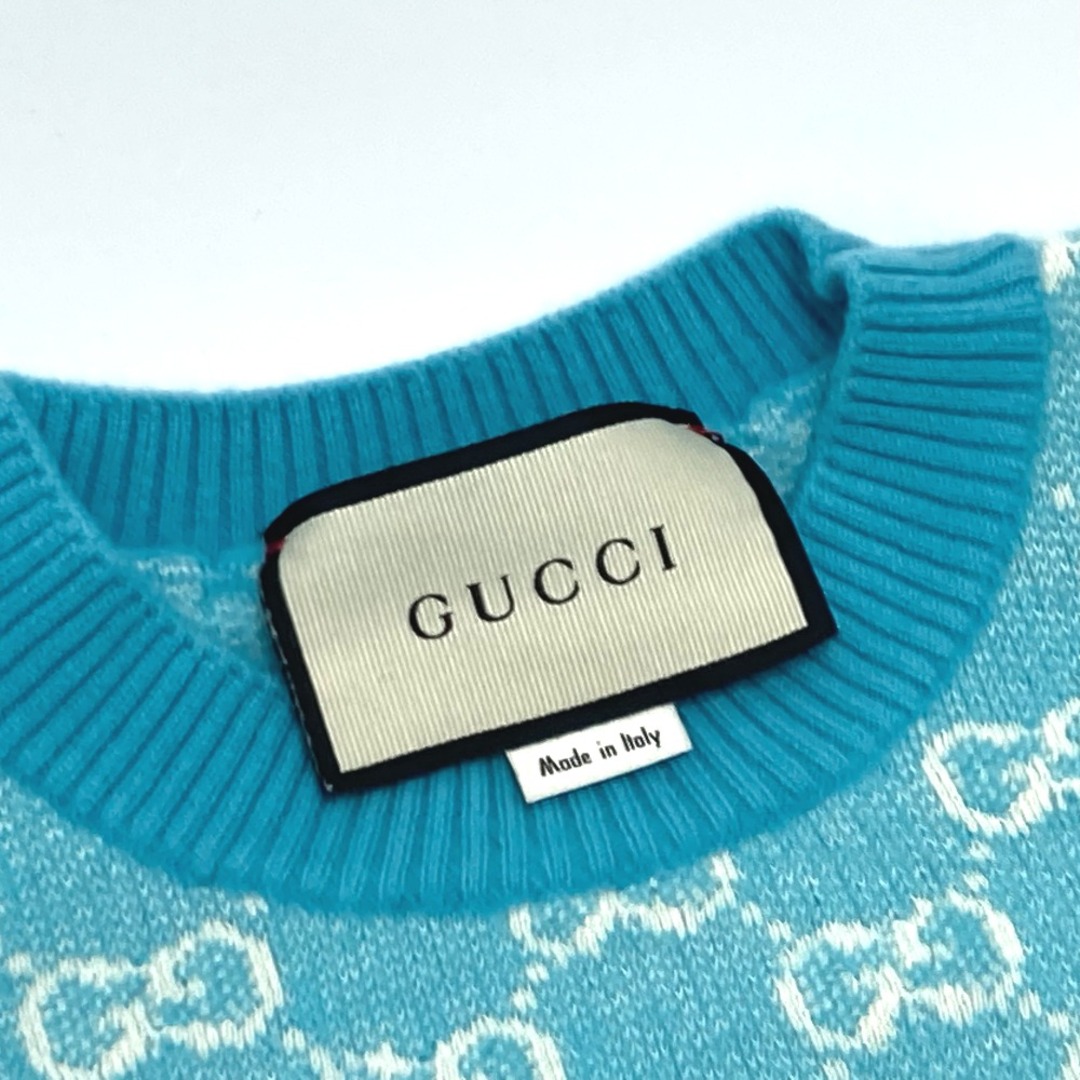 GUCCI - グッチ GUCCI GGジャガード 629456 20AW 半袖 ニット トップス