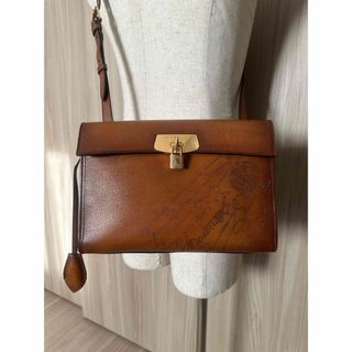 BERLUTI - 定価58,8万 エミーオ スクリットレザー メッセンジャー