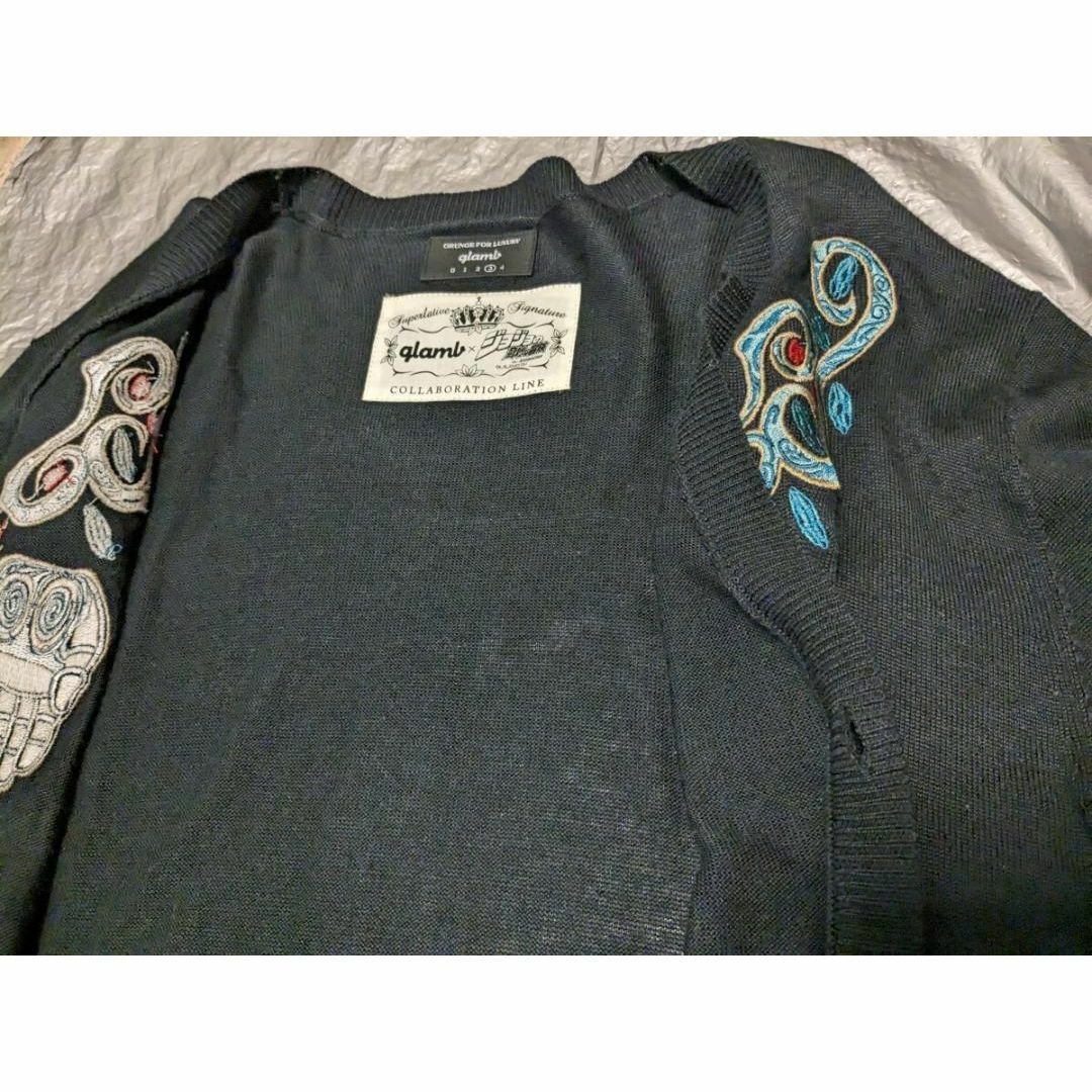 glamb - glamb × ジョジョ カーディガン ハイエロファントグリーン 3