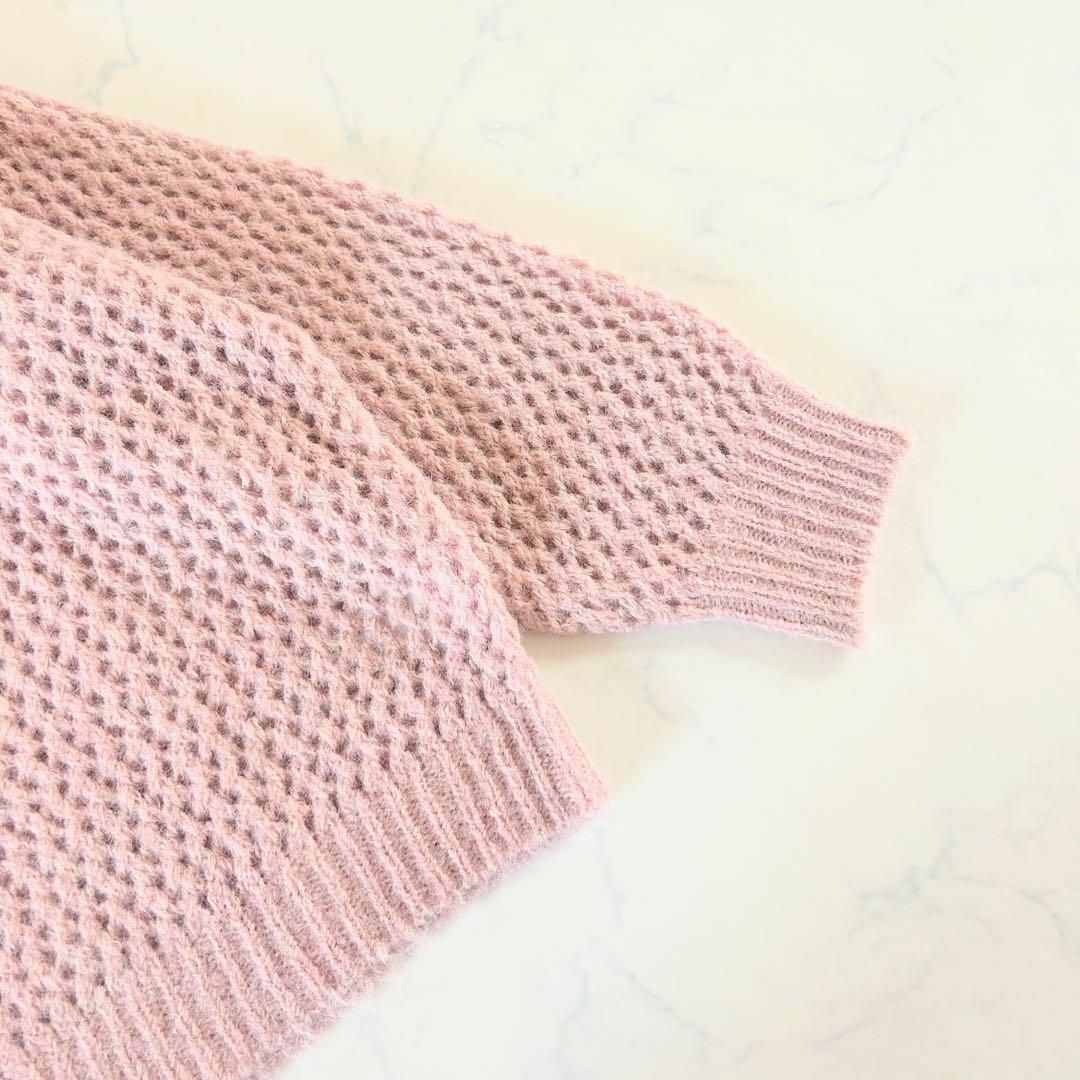 しまむら - 【新品】Mサイズ mysa closet ニットプルオーバー ピンク