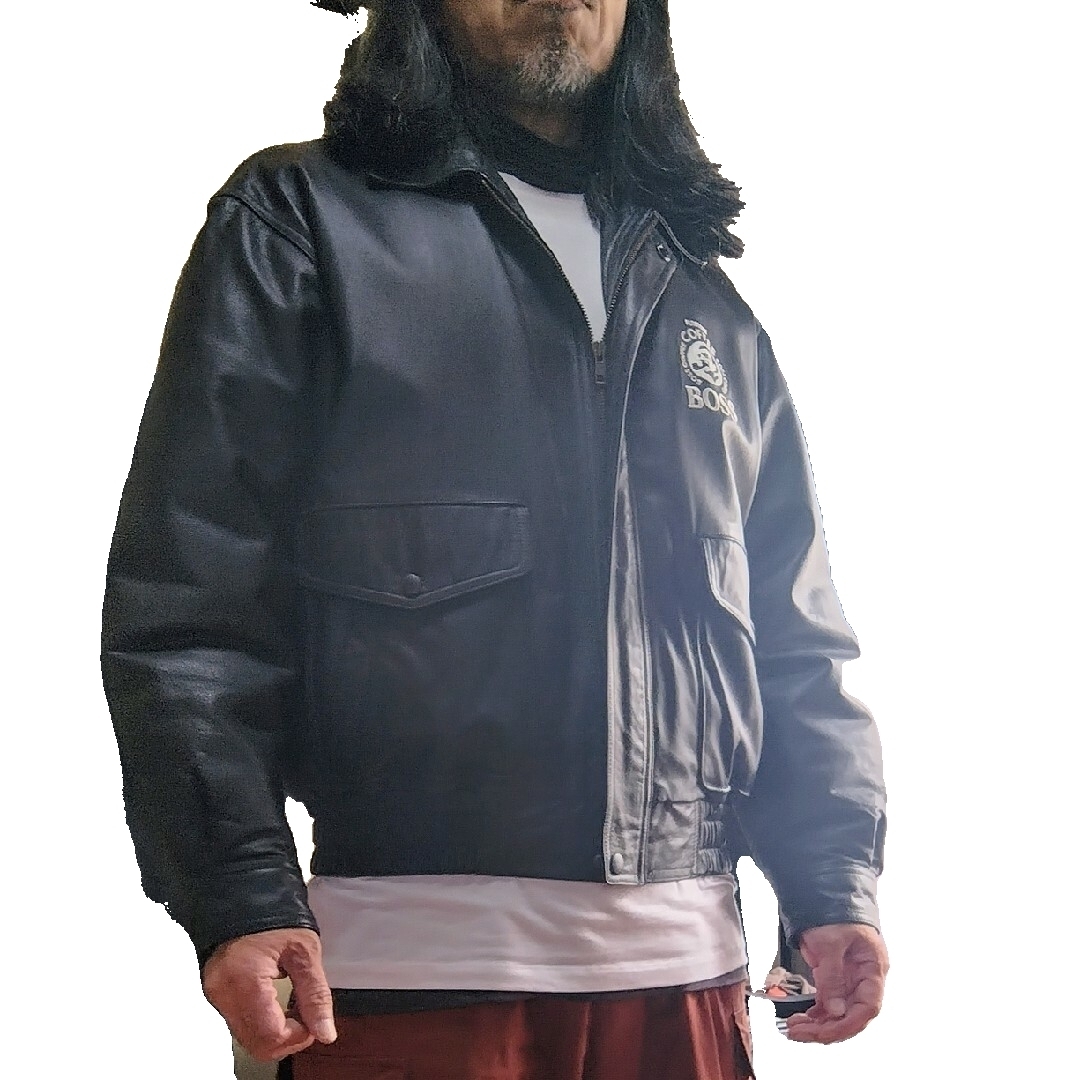 サントリー - ボス皮ジャンの通販 by マーロウ's shop｜サントリーなら