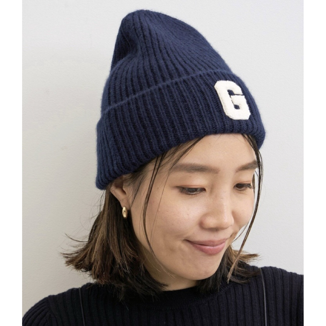 アパルトモン⭐︎GOODGRIEFグッドグリーフPATCHEDKNITBEANIEの通販 by