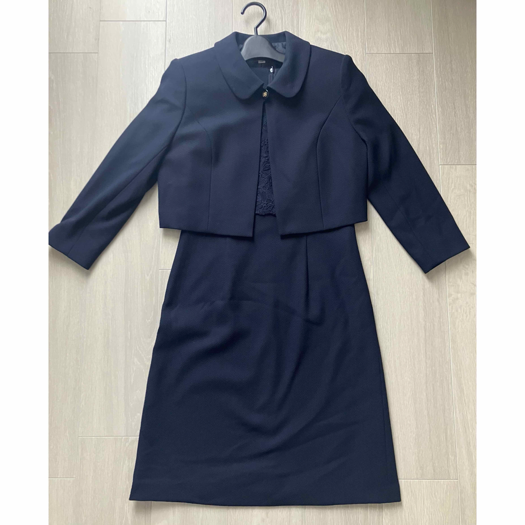 RIFANNE - 東京ソワール Rifanne ノーカラージャケットワンピース