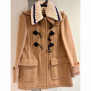 MIU MIU - miumiu ショート丈ダッフルコート 黒 ブラック 大人気 紗