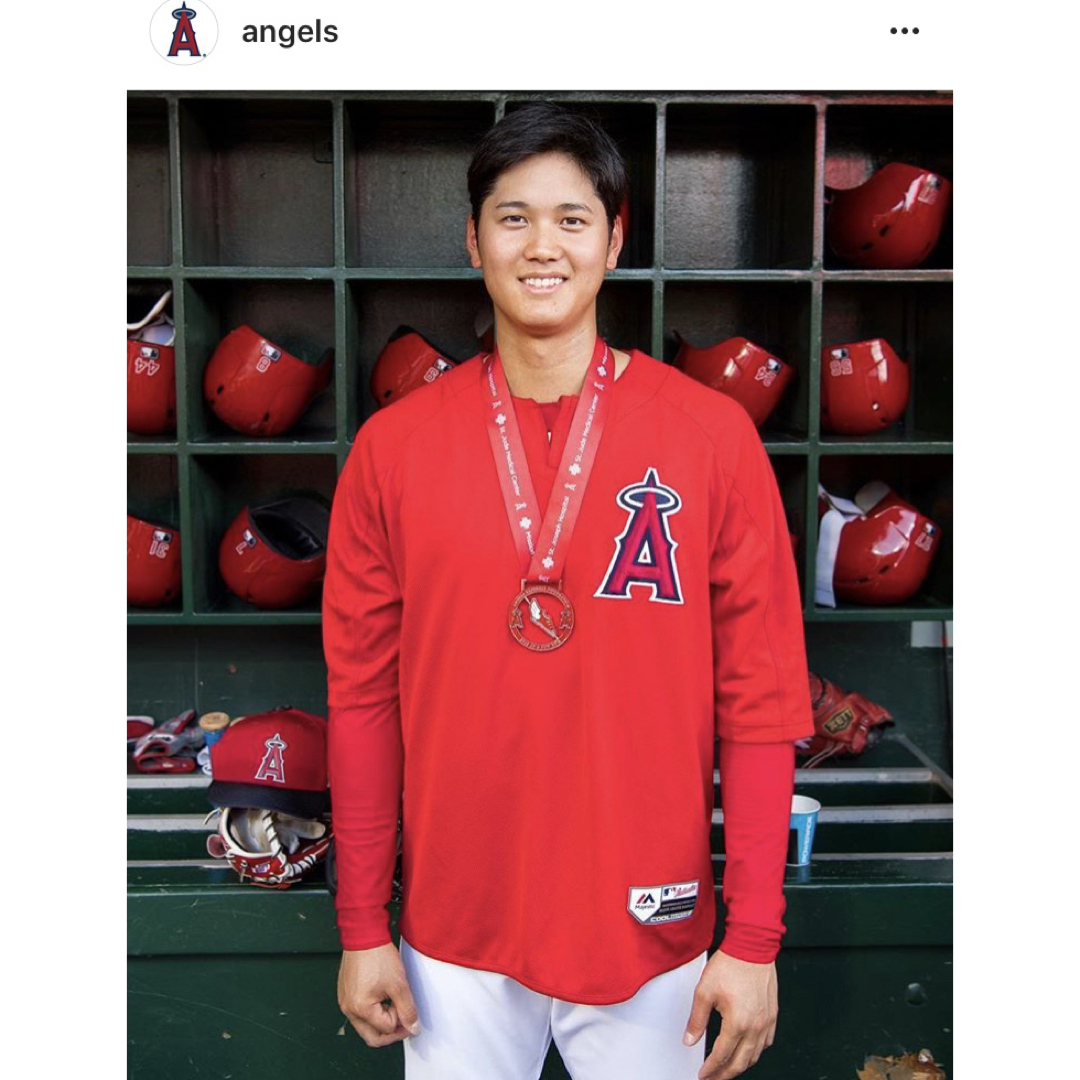 大谷翔平☆エンゼルス オーセンティック 練習着