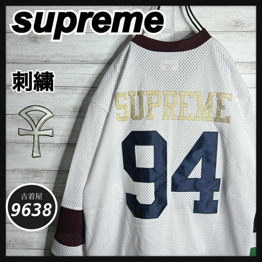 Supreme - 【入手困難!!】シュプリーム ✈︎ 刺繍 18SS Ankh Hockeyの