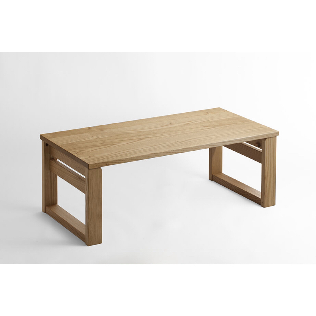 カンディハウス リビングテーブル 木製 ナラ材 日本製 北欧 ナチュラル