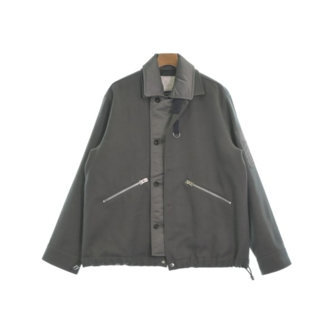 sacai - sacai サカイ ブルゾン（その他） 3(L位) グレー 【古着