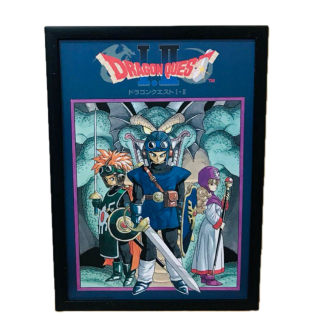 SQUARE ENIX - 【激レア】ドラゴンクエストⅠ ・Ⅱ ビジュアルポスター