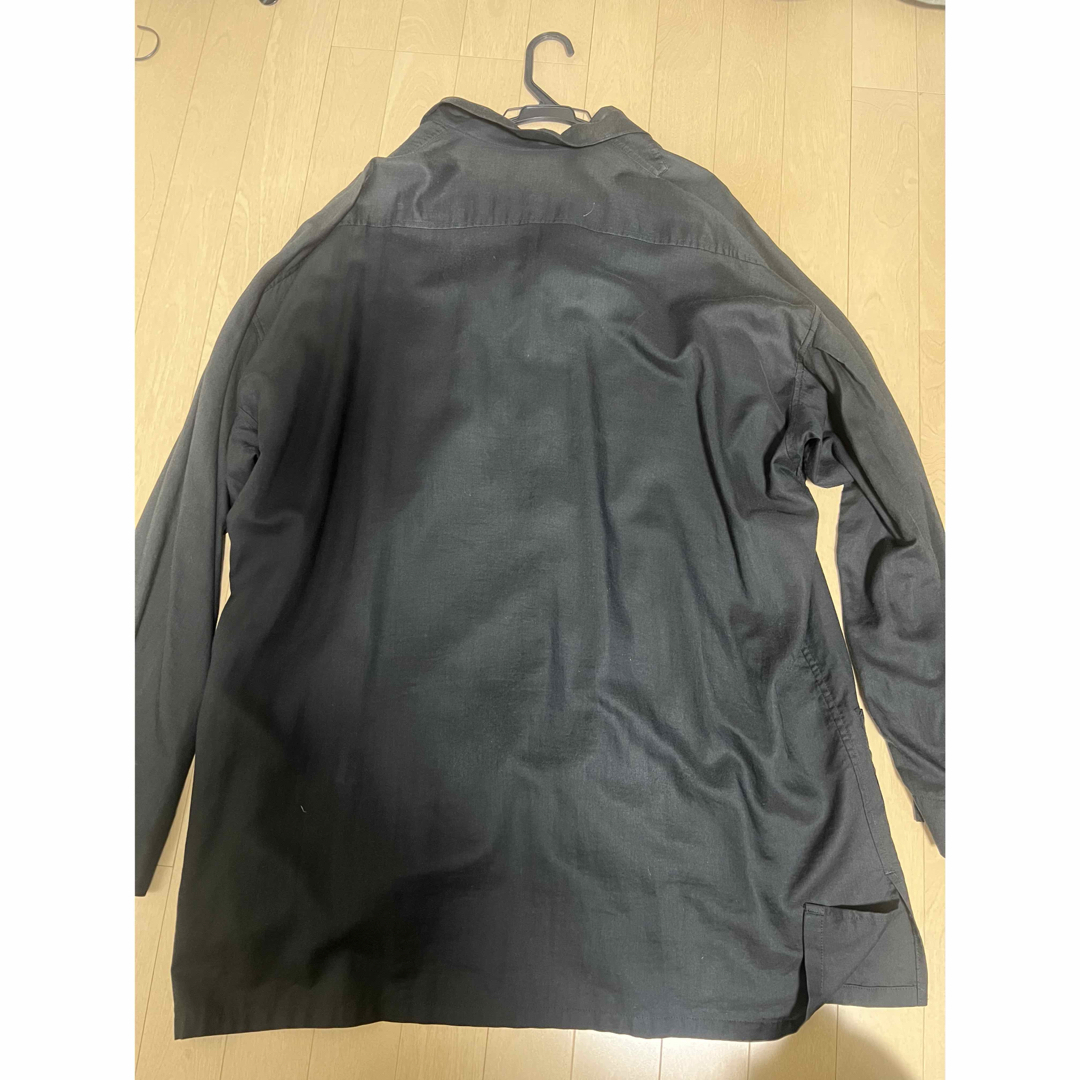 Yohji Yamamoto POUR HOMME - Yohji Yamamoto ブラック長袖シャツ