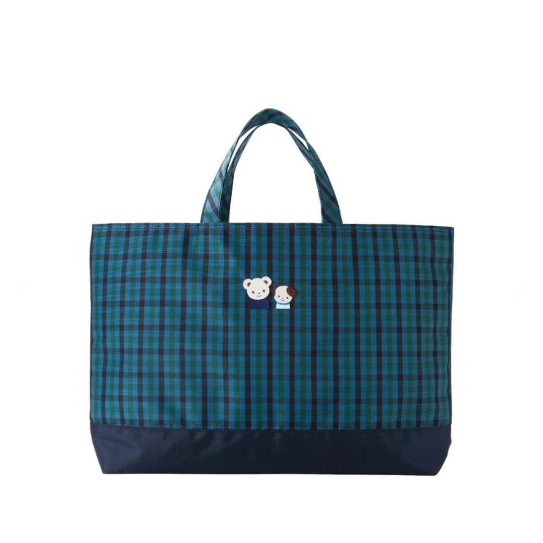 レッスンバッグ ファミリア ファミリア公式サイト 定番チェック 手提げ