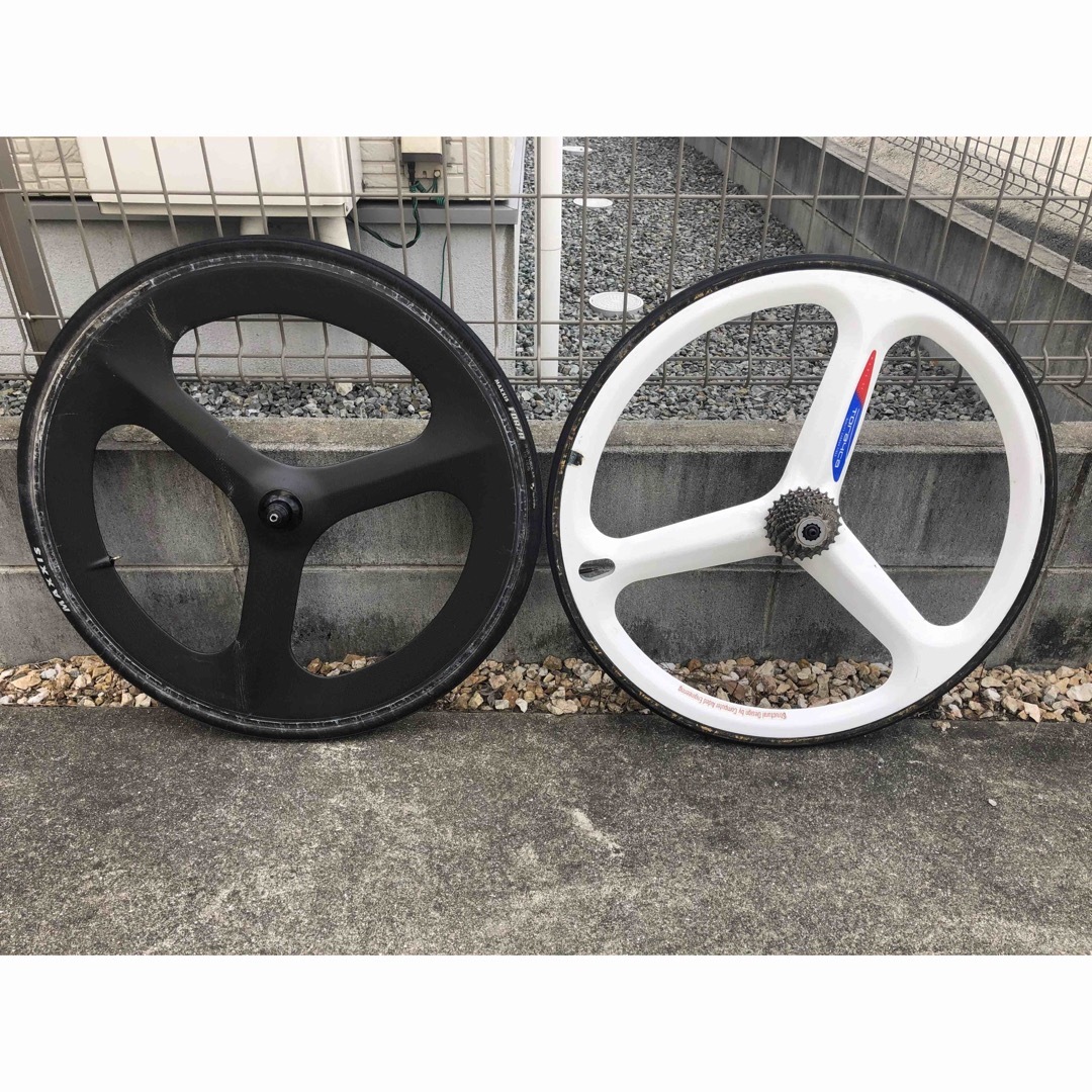 ロードバイク カーボン バトンホイール 700c トレカ ジャンク ディープ