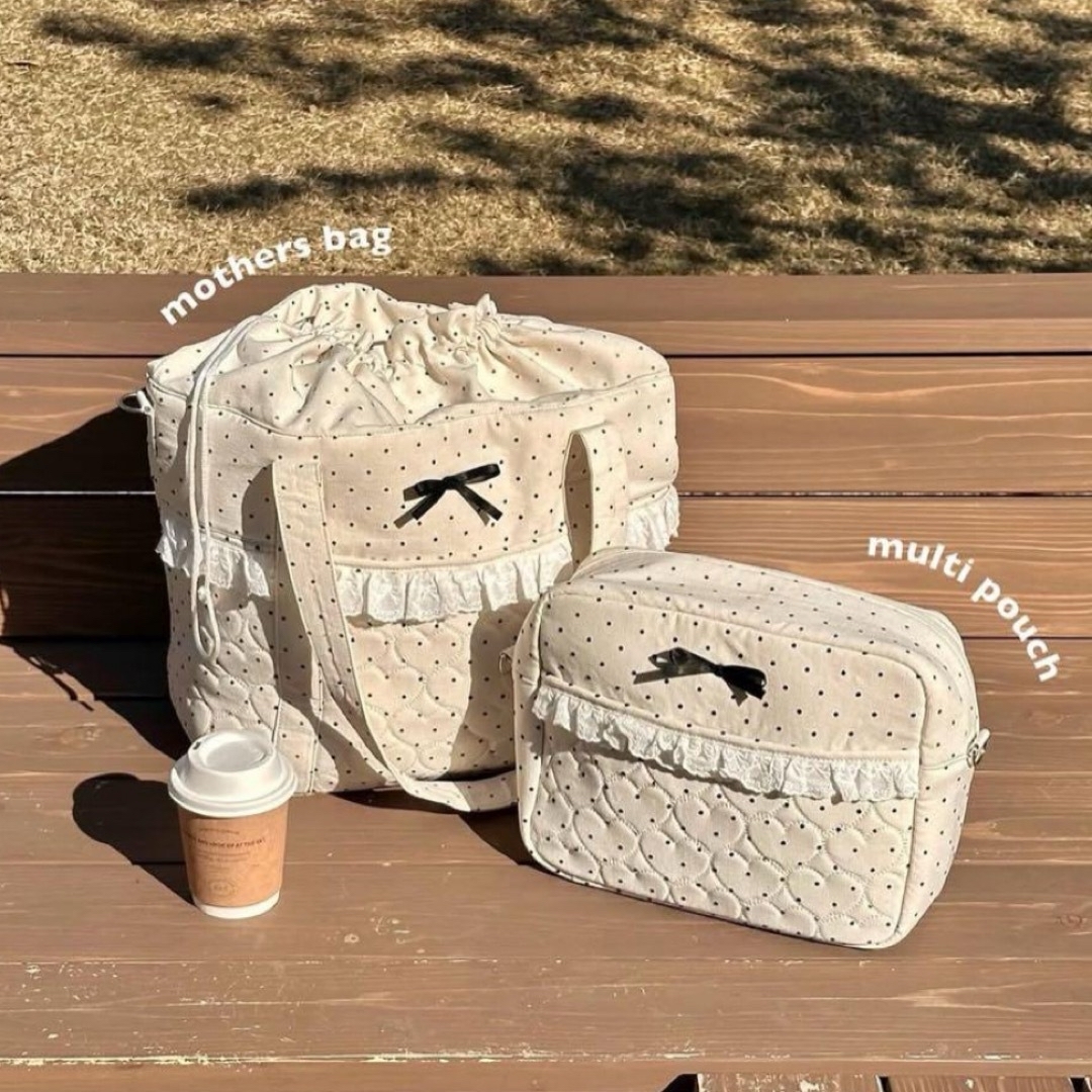 Avail - CHIP CLIP × ai コラボ ドット柄 ポーチ マザーズバッグの通販