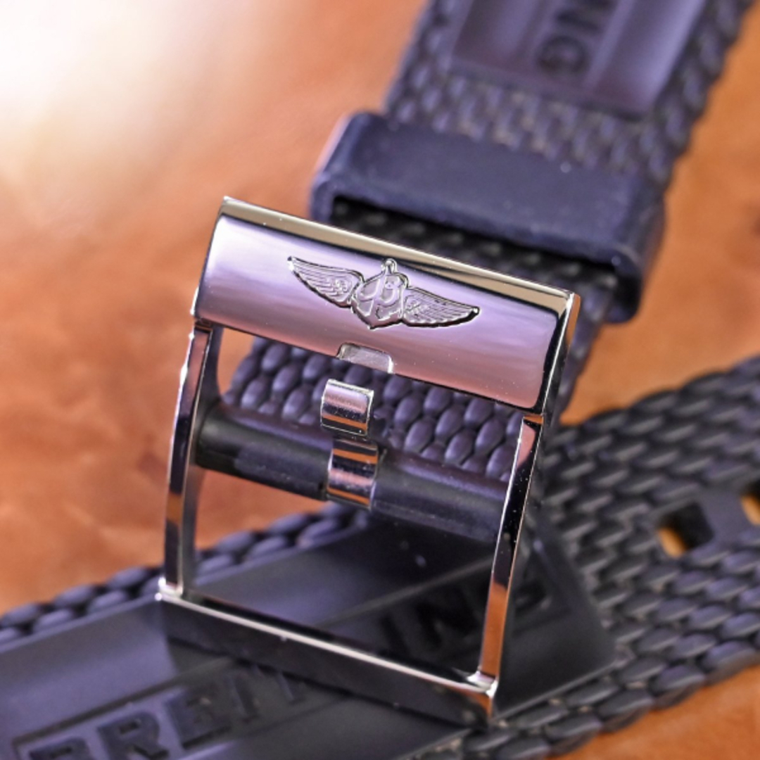 BREITLING - 本物 極上品 ブライトリング 純正品 メッシュラバーベルト