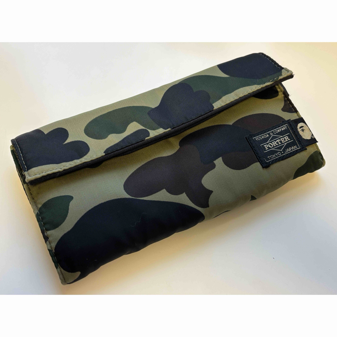 PORTER - PORTER/エイプ/限定/BAPE/コラボ/財布/迷彩/吉田カバン/別注