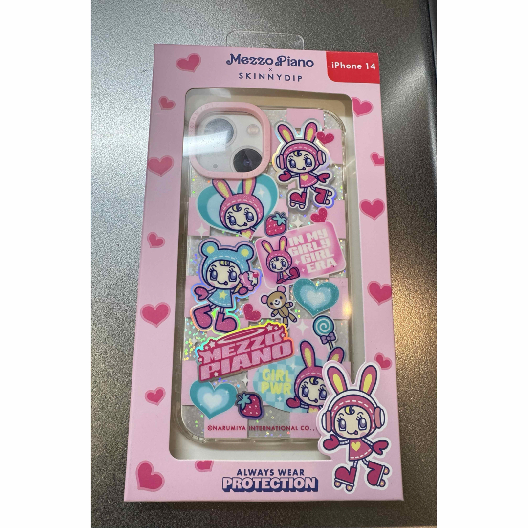 mezzo piano - SKINNYDIP x メゾピアノ iPhone14 ケース スキニー