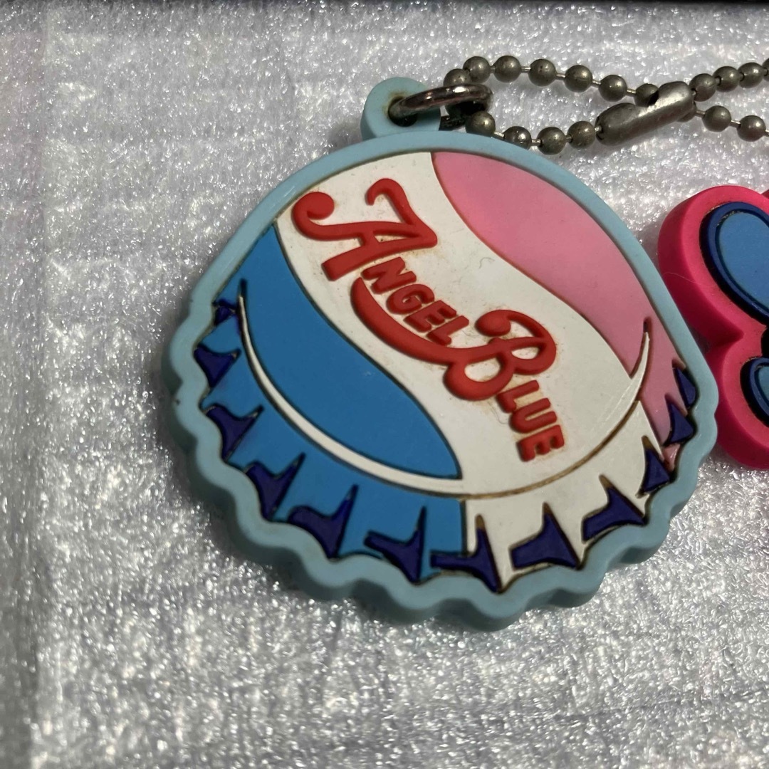 angelblue - 【当時物】エンゼルブルー ラバープレートキーチェーン