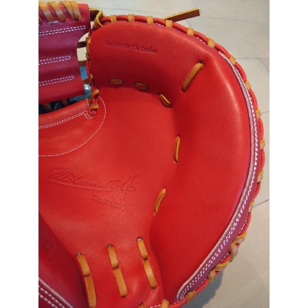 Wilson ウィルソン WBW101111 硬式捕手右投用 Eオレンジ