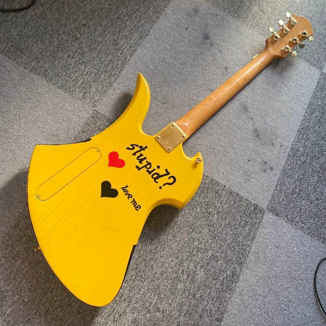 TARGET FERNANDES hideモデルカラー！イエローハートサイケ柄！の通販