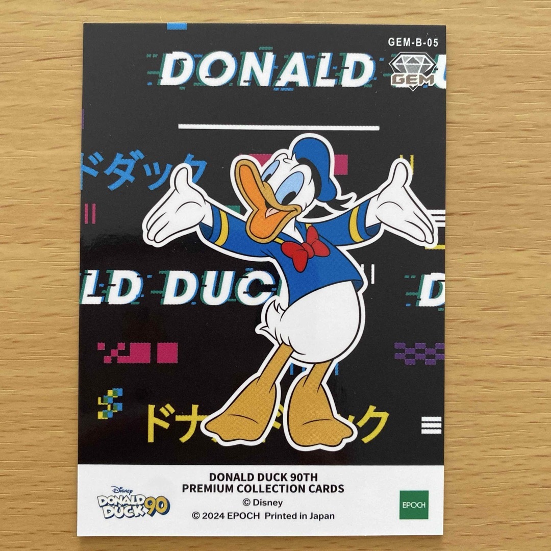 EPOCH 90th ドナルドダック プレミアムコレクション GEM 3/25の通販 by