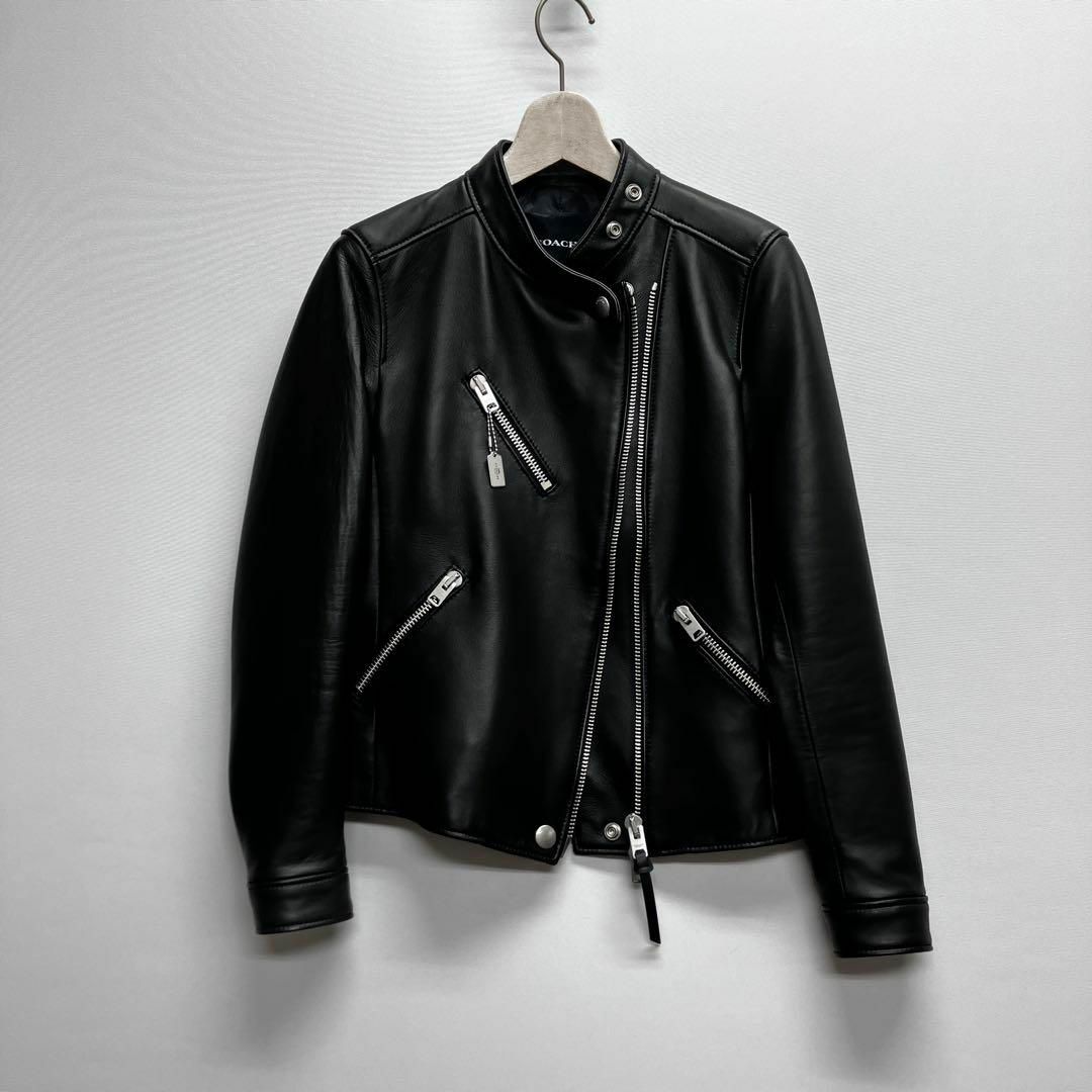 COACH - ☆新品未使用☆送料込☆美品 COACH ラムレザー ライダース