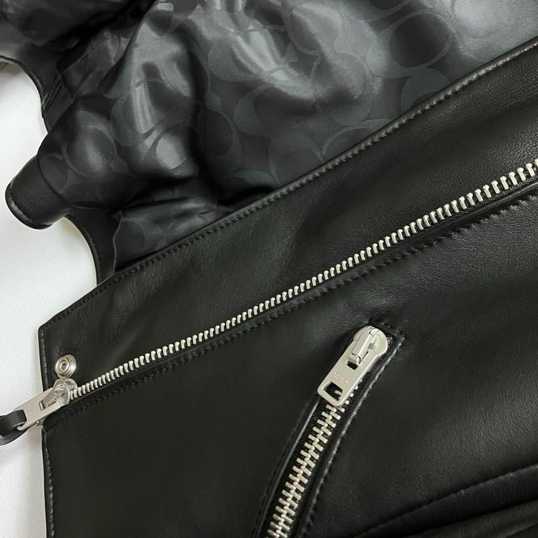 COACH - ☆新品未使用☆送料込☆美品 COACH ラムレザー ライダース