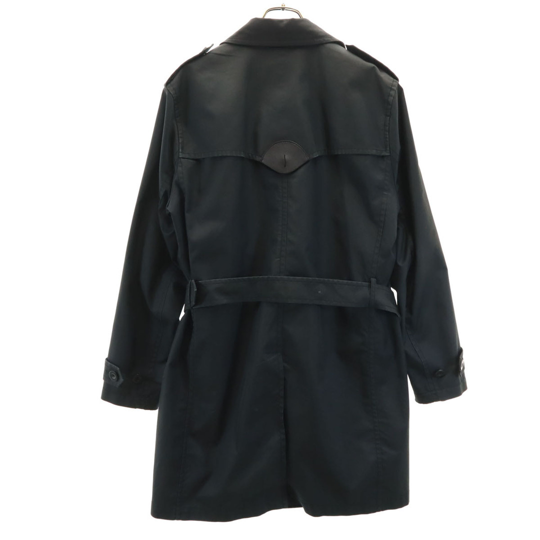 COACH - 古着 COACH コーチ トレンチコート M ブラック F87431 メンズ