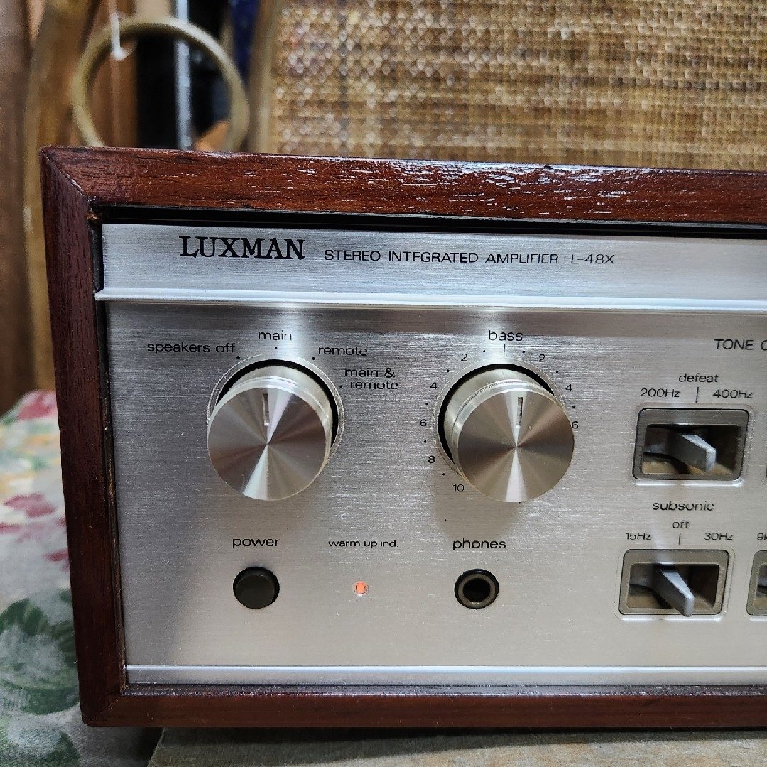 LUXMAN - フルレストア！極上完動超美品！LUXMANプリメインアンプL-48X