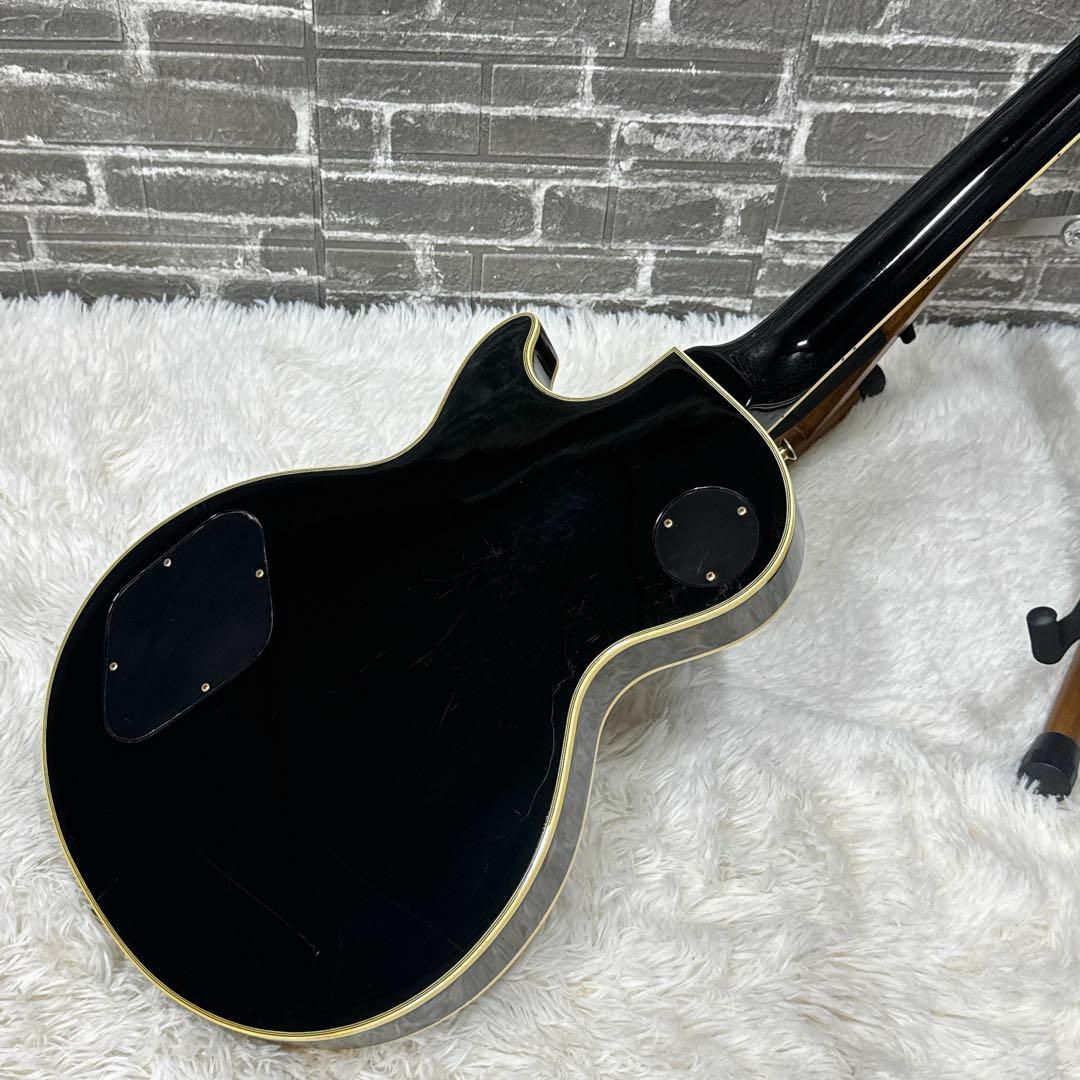 Burny RLC レスポールカスタム ブラック 3PU/VH-1搭載の通販 by