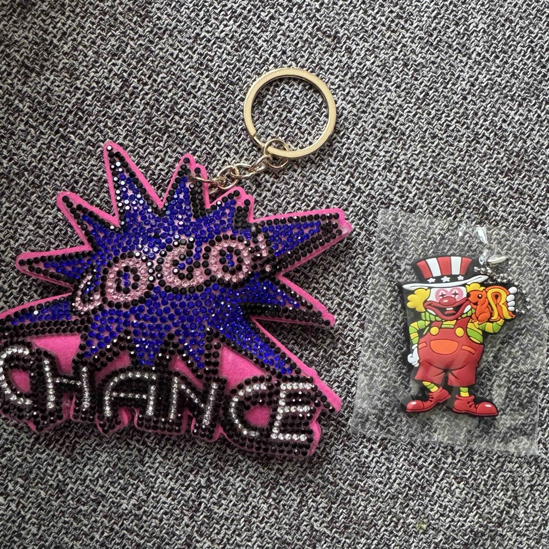 北電子 - ジャグラー キーホルダー ストーンデコ 新品 レア 非売品