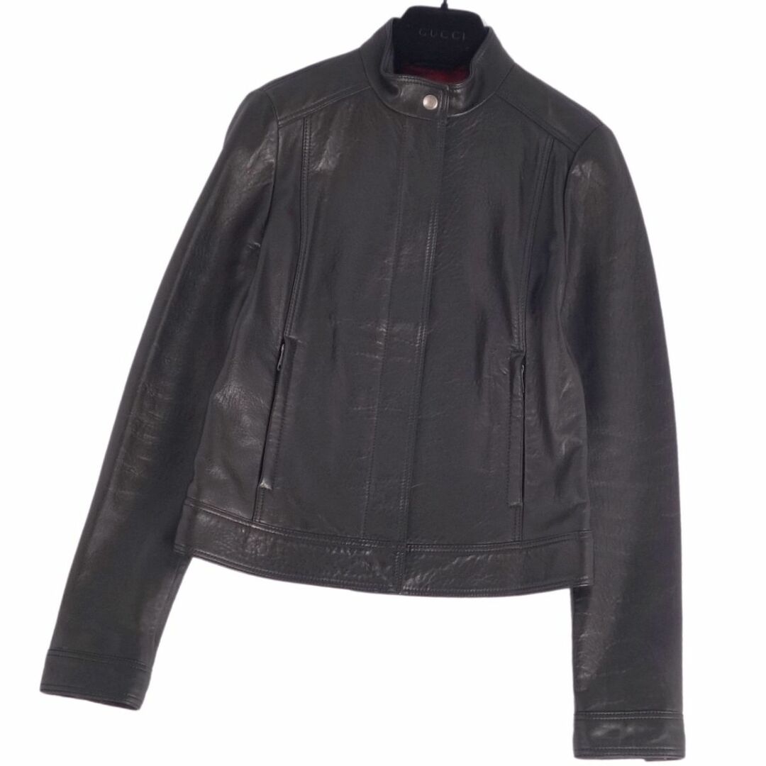GUCCI - 極美品 グッチ GUCCI ジャケット レザージャケット ライダース