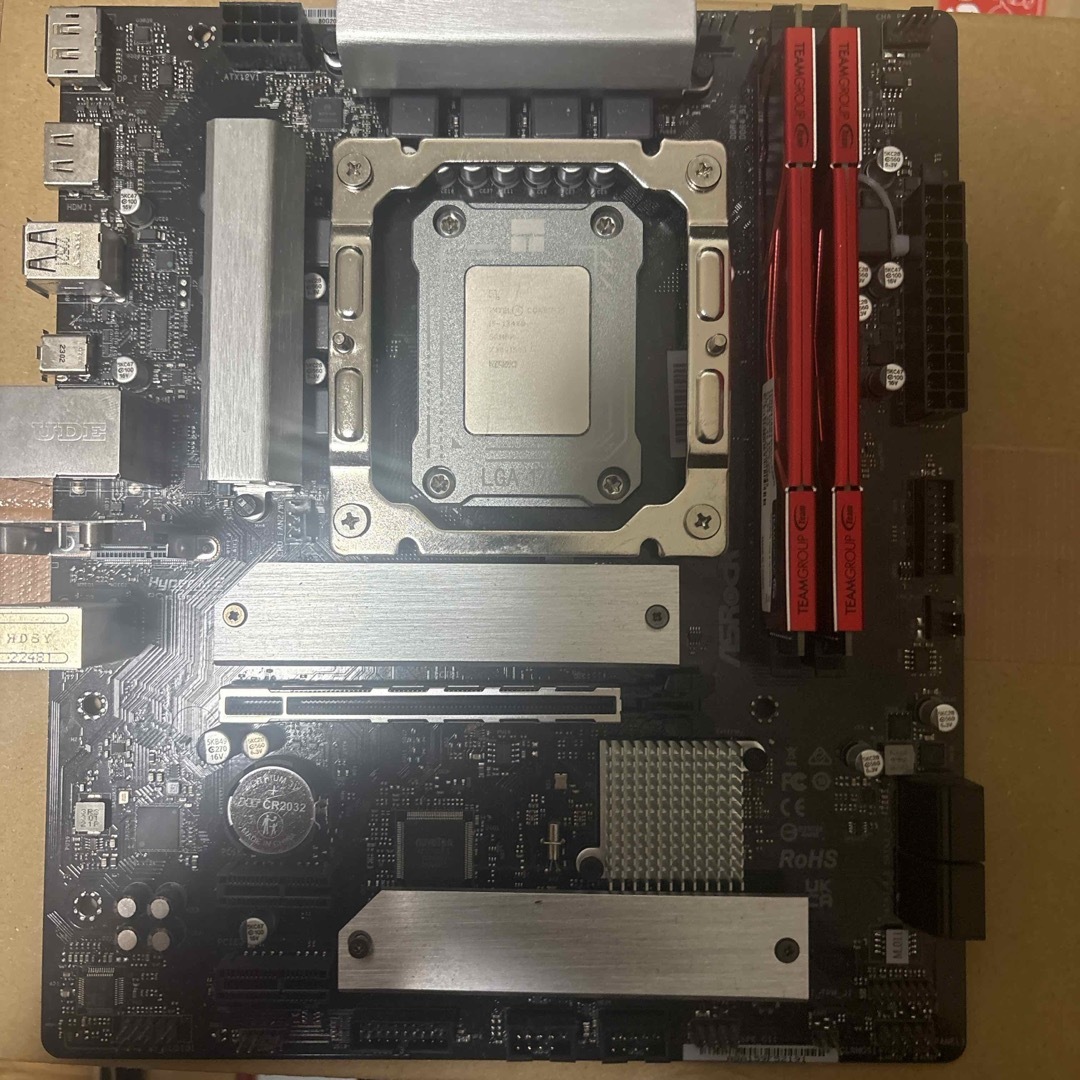 intel - Intel i5 13400 マザーボード&メモリー&空冷クーラー付きの