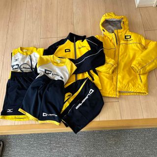 Liberta ジャージ Mサイズ イエロー/ネイビー 上下セット Liberta