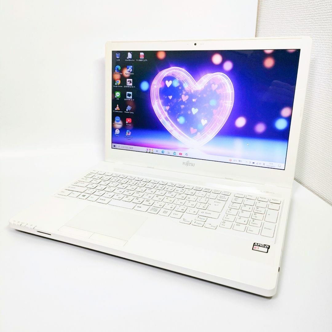 富士通 - すぐ使える✨️SSD/8G/カメラ付きノートパソコン/オフィス