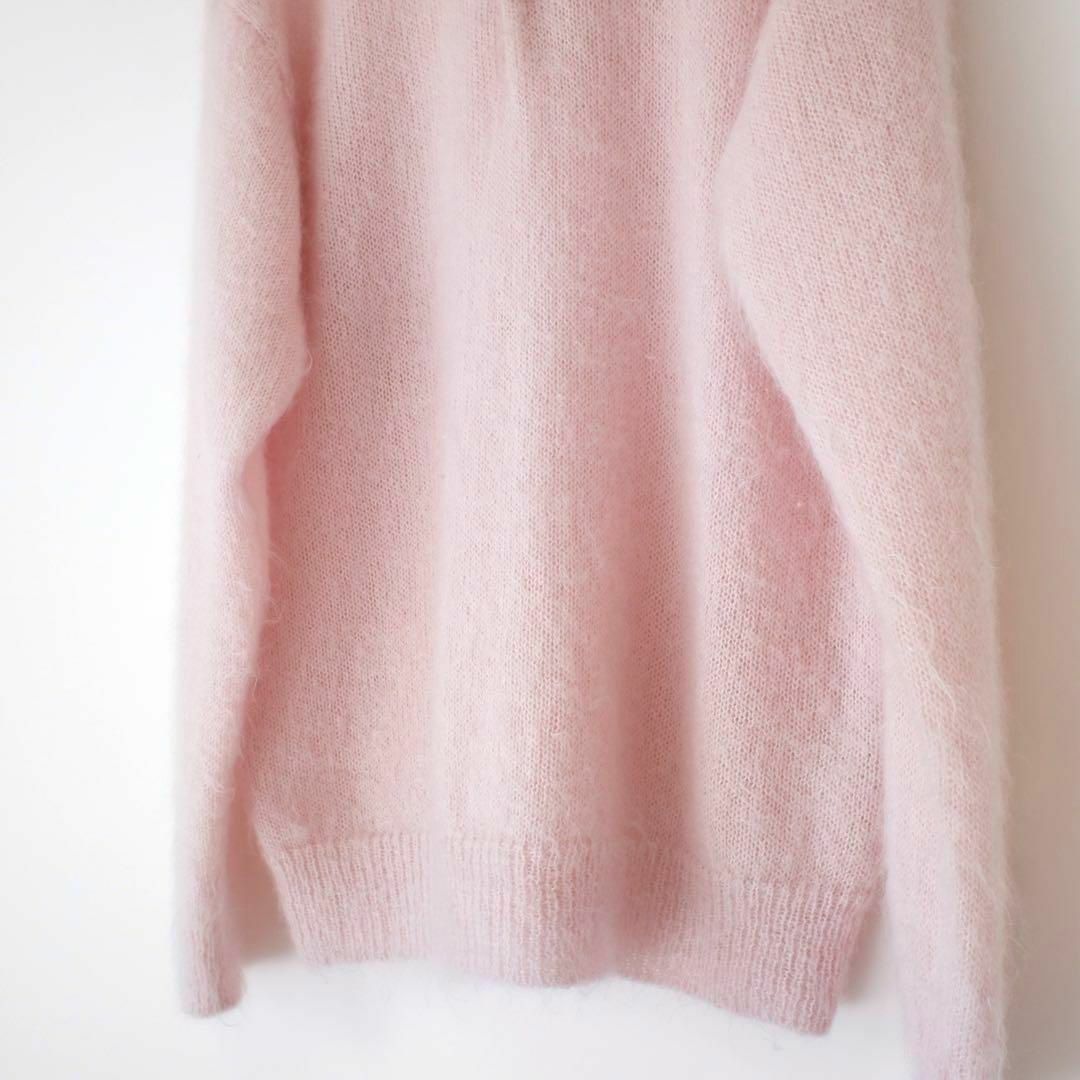 AURALEE - Auralee モヘア ニットポロ ピンクの通販 by cak store