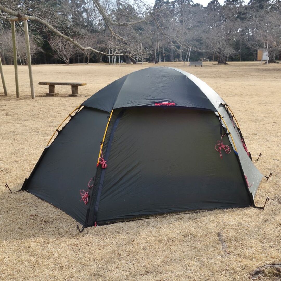 美品 ヒルバーグ HILLEBERG ALLAK3 アラック 3人用 フットプリント付属