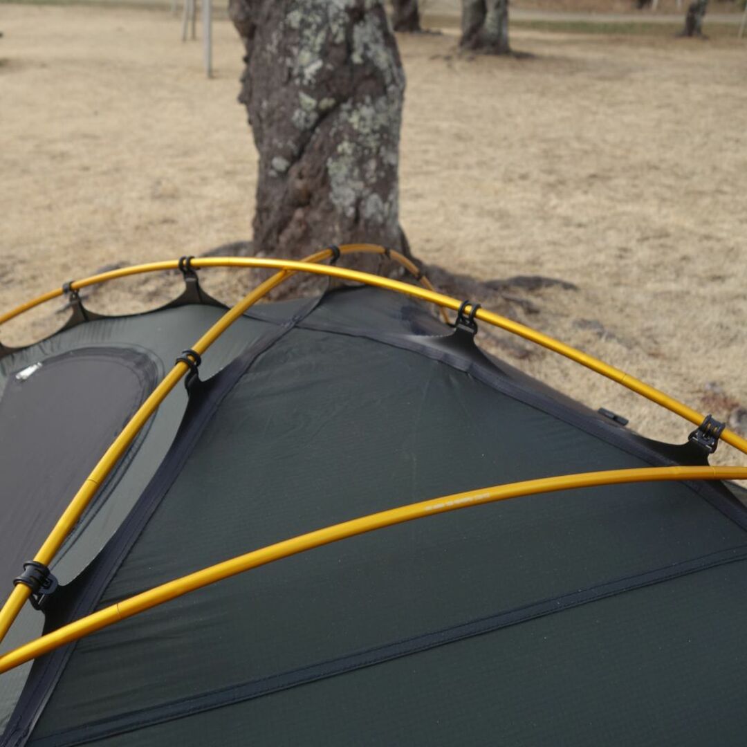 美品 ヒルバーグ HILLEBERG ALLAK3 アラック 3人用 フットプリント付属