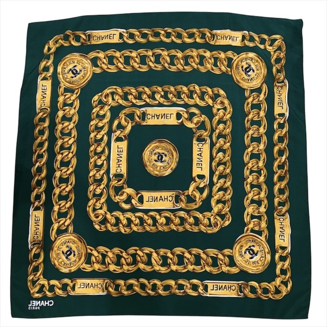 CHANEL - 美品 CHANEL シャネル ココマーク ロゴ チェーン 大判