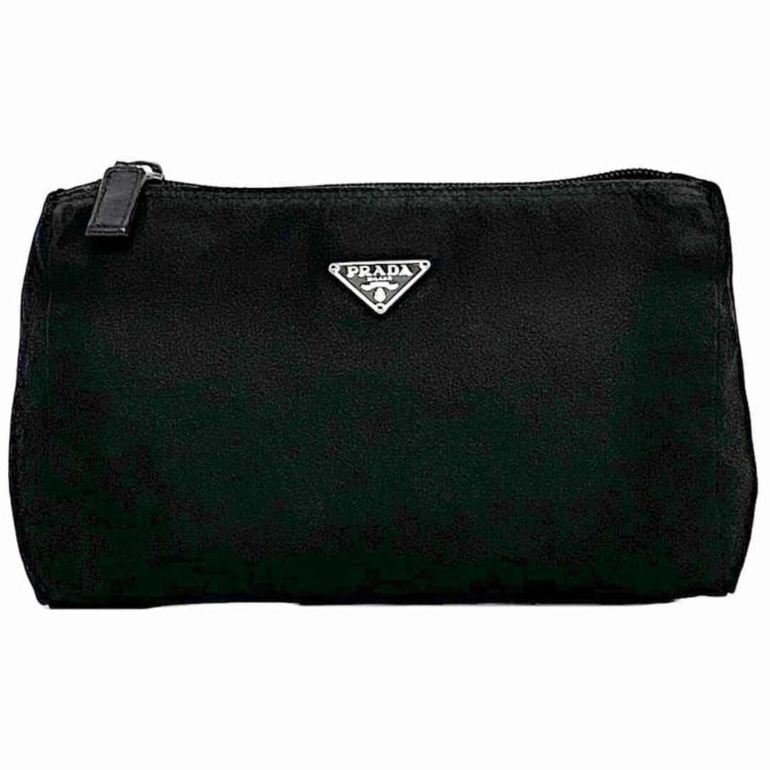 PRADA - プラダ ポーチ ブラック NERO VELA MV11 美品 ナイロン 中古