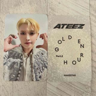 ateez ホンジュン直筆サインアチズトレカ