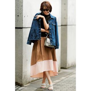 ボーダーズアットバルコニーツイルスカート36