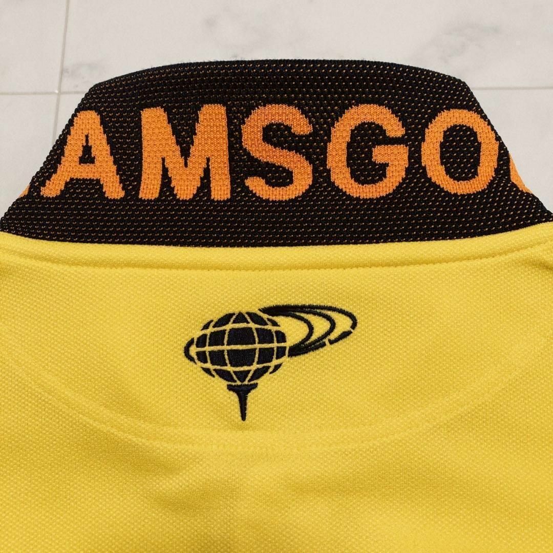 BEAMSGOLF - BEAMS GOLF ORANGE LABEL 襟裏ロゴポロシャツ イエローXL