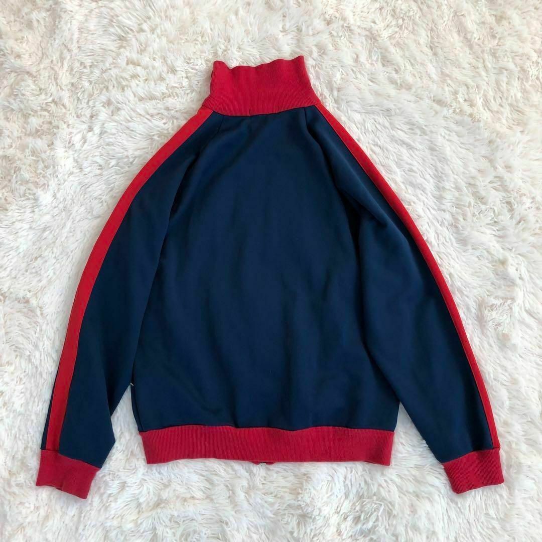 PUMA - オールドプーマOLDPUMAトラックジャケットネイビー紺色赤古着