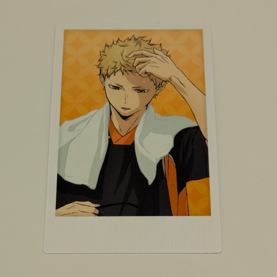 BANDAI - ハイキュー!! 極楽湯 コラボ ポラショット カード お風呂ver