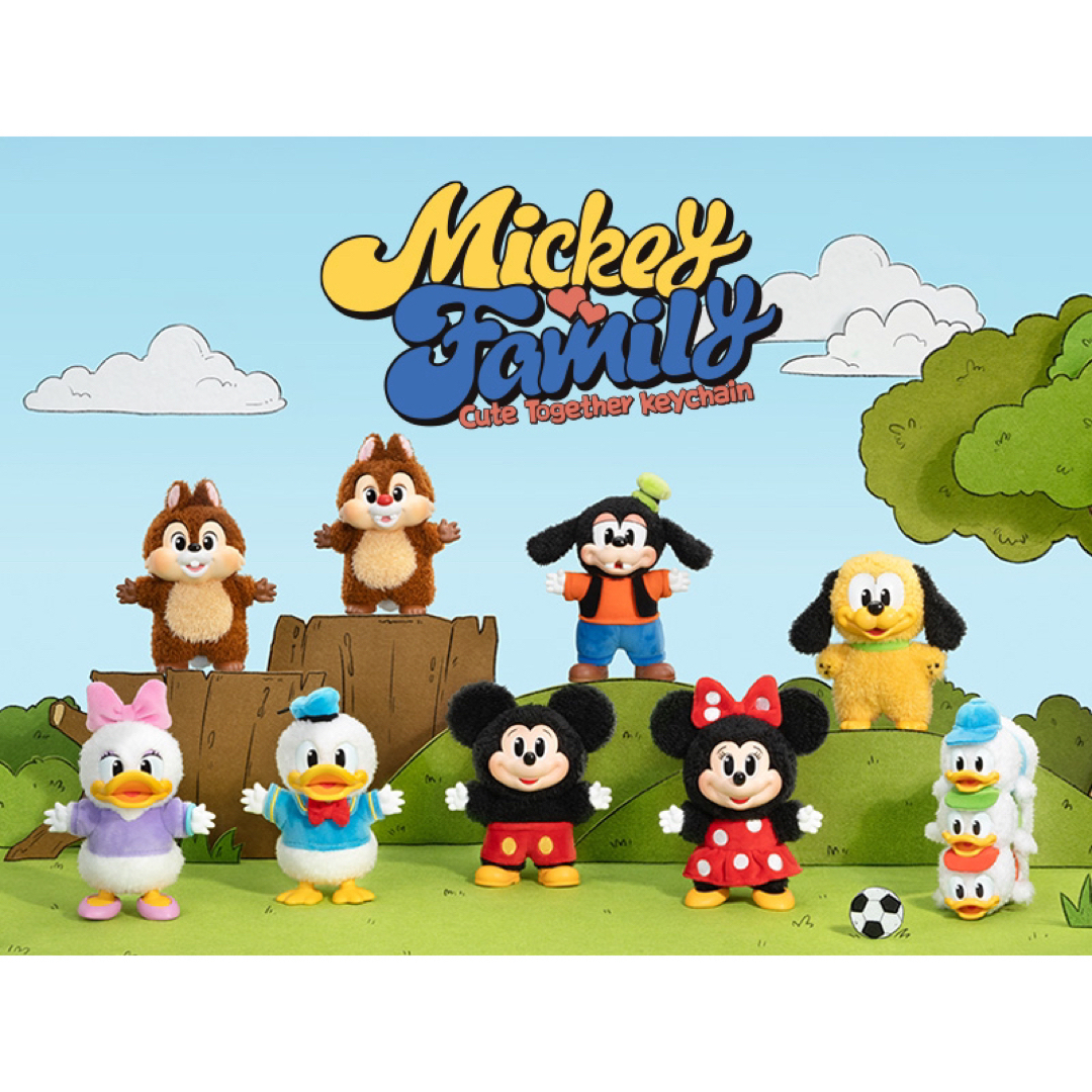 Disney - POPMART Mickey Family キーホルダー プルートの通販 by