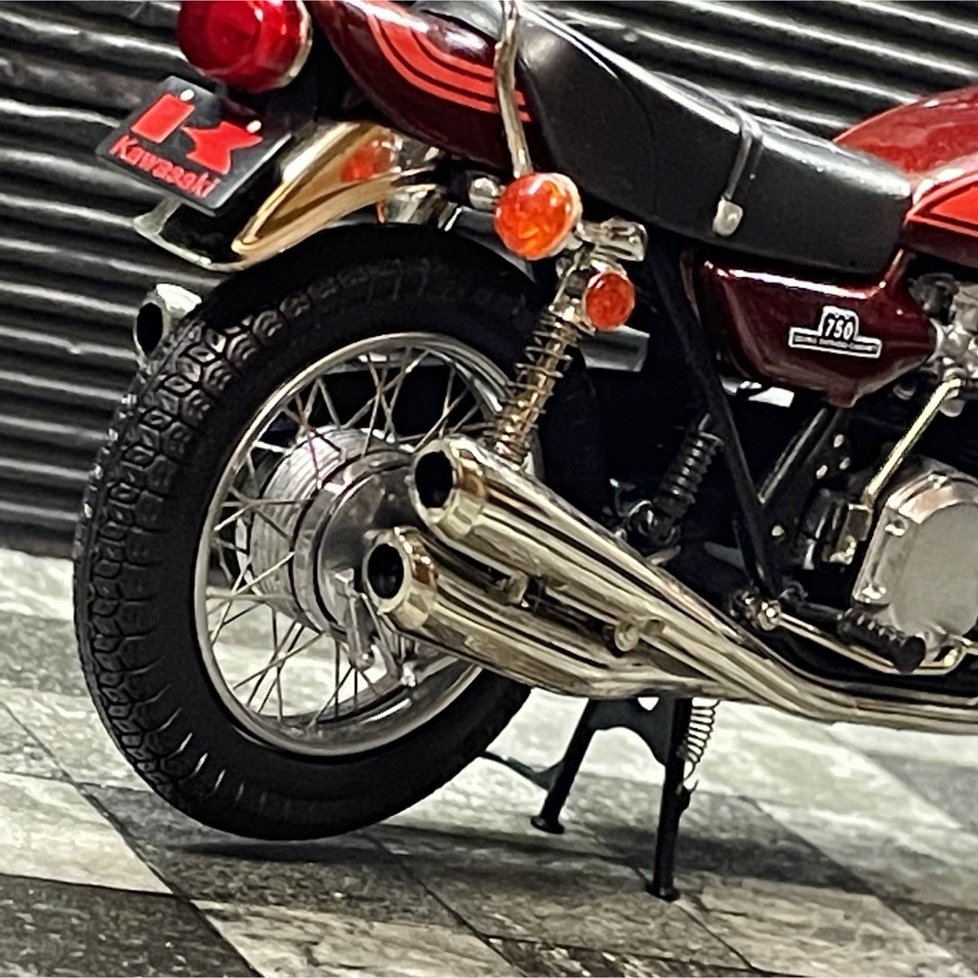 カワサキ - 1/18 マルサン 鉄馬プロジェクト カワサキ 750RS Z2の通販