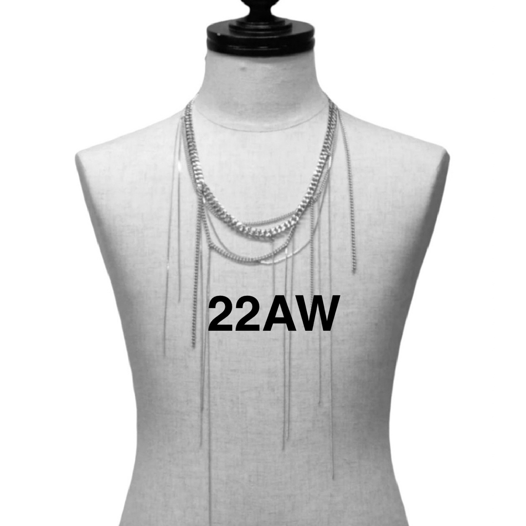 JOHN LAWRENCE SULLIVAN - 新品 22AW Irregular Chain Necklaceの通販